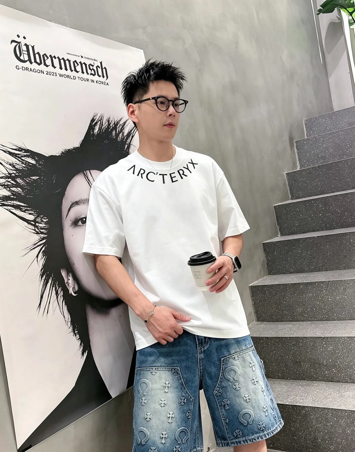 Arc～ logo 《 》 ， ， Same Style， : Black White Coffee Brown Size：S（90-130 ） M（125-150 ） L（135-165 ） XL（160-190 ） XXL（185 ）